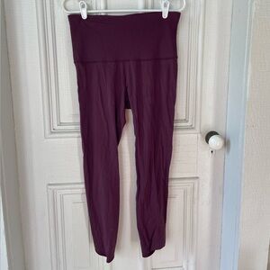All in motion plum tights, size large. High waisted.